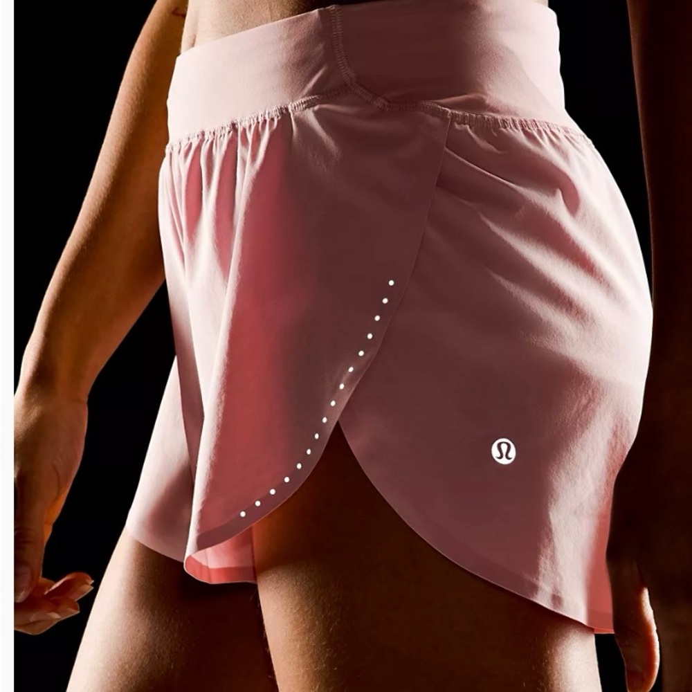 Lululemon Fast & Free High Rise Split shorts 3” NWT